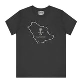 Saudi Arabian Map Design Casual T-Shirt product